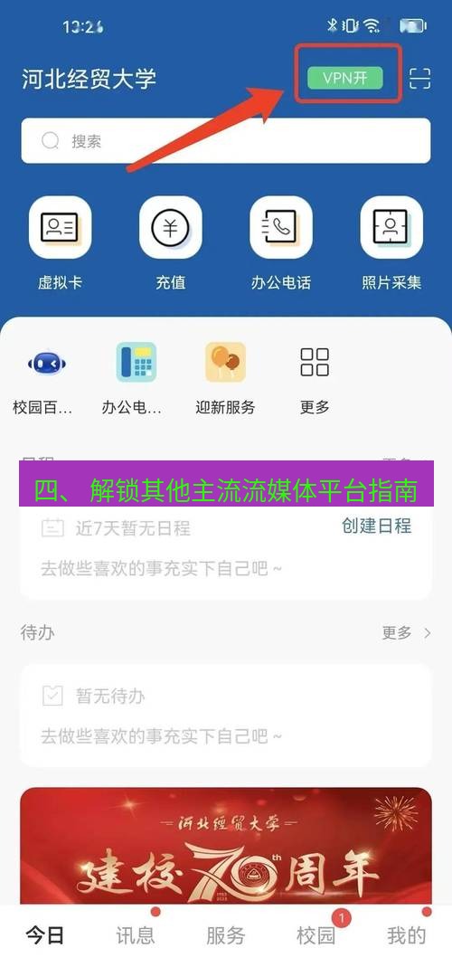 快连VPN 四、 解锁其他主流流媒体平台指南
