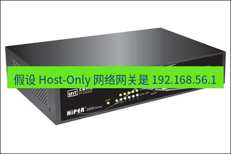 快连VPN 假设 Host-Only 网络网关是 192.168.56.1