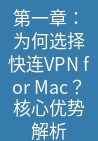 快连VPN 第一章：为何选择快连VPN for Mac？核心优势解析