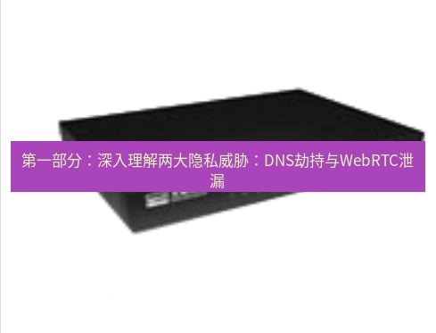快连VPN 第一部分：深入理解两大隐私威胁：DNS劫持与WebRTC泄漏