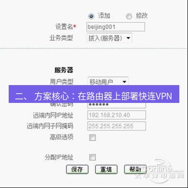 快连VPN 二、 方案核心：在路由器上部署快连VPN