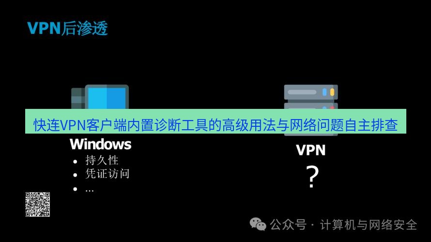 快连VPN 快连VPN客户端内置诊断工具的高级用法与网络问题自主排查